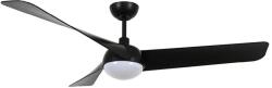 Lucci Air 21617149 - Ventilator LED dimabil OSPREY 1xGX53/12W/230V Ø 132 cm negru + telecomandă (FAN00310)