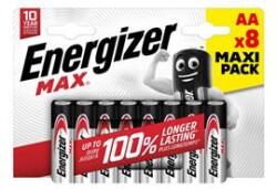 Energizer MAX tartós elem AA, alkáli, 8db/csomag (ENERGIZER_E303324700) (ENERGIZER_E303324700)