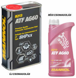 MANNOL 8213-1 ATF AG60 automataváltó-olaj, sárgászöld 1lit