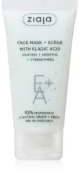 Ziaja Face Mask + Scrub with Elagic Acid peeling maszk 55 ml