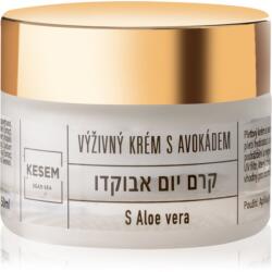 KESEM Nourishing Cream with Avocado and Aloe Vera tápláló arckrém avokádóval és aloe verával 50 ml