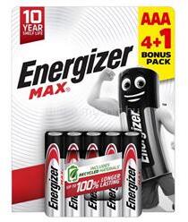 Energizer MAX tartós elem AAA, alkáli, 5db/csomag (ENERGIZER_E303326200) (ENERGIZER_E303326200)