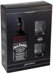 Jack Daniel's Jack Daniels whiskey 0, 7l 40% + 2 pohár DD DRS