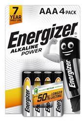 Energizer ALKALINE POWER tartós elem AAA, alkáli, 4db/csomag (ENERGIZER_E300132600) (ENERGIZER_E300132600)