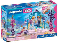 Playmobil Set de Joaca cu Figurine PLAYMOBIL 72104 Fantasy & Magic Nunta Subacvatica Varsta 4 Ani+ Multicolor (72104) Figurina