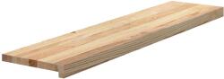 vidaXL Lépcsőfokok 20 db Kezeletlen tömör tölgyfa 110x30x2 cm 3282951 (3282951)