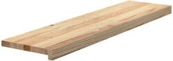 vidaXL 20 db tömör tölgyfa lépcsőfokok kezeletlen 100x25x2 cm 3282944 (3282944)