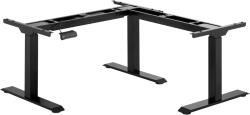 Fromm & Starck Sarok asztal keret - magasság: 58-123 cm - szélesség: 90-150 cm (balra) / 110-190 cm (jobbra) - szög: 90° - 150 kg (STAR_ATFE_09)