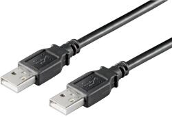 MicroConnect USB2.0 AA kábel 5 m, fekete (USBAA5B)