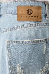Haveone къс панталон дамски от деним (PGZ.Q404)