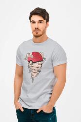 D&B Unisex Póló MO00041 Pokemon Szürke-Méret M (MO00041PokemonRsSportGreyM)