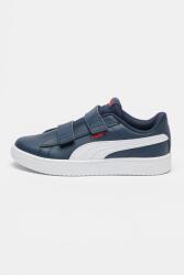 PUMA Puma, Rickie Classic tépőzáras sneaker, Fehér, Tengerészkék, 32.5 EU (394253-01-13.5)