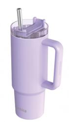 QUOKKA Stream szívószállal 950 ml, Purple