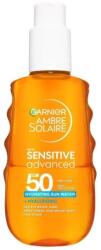 Garnier Ambre Solaire Sensitive Advanced SPF50 Apă bifazică cu protecție solară 150 ml