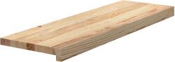vidaXL Lépcsőfokok 20 db Kezeletlen tömör tölgy 70x25x2 cm 3282941 (3282941)