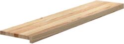 vidaXL Lépcsőfokok 20 db Kezeletlen tömör tölgyfa 120x30x2 cm 3282952 (3282952)