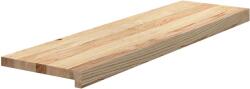 vidaXL Lépcsőfokok 16 db Kezeletlen tömör tölgy 90x30x2 cm 3282937 (3282937)