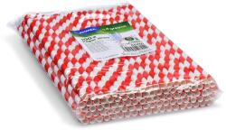 Wimex Papír szívószál Spirál 8 × 25 cm, piros - 100 darab (40701)