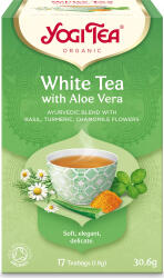 YOGI TEA Ceai bio alb cu aloe vera 17 pliculete 30.6g Yogi Tea (yt482904)