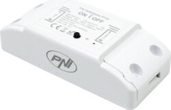 PNI Releu inteligent PNI SafeHome PT10 WiFi ON/OFF 10A control prin internet 88x39x23mm (pni-pt10)