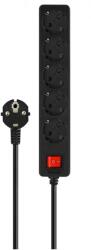 SAVIO LZ-15 Schuko Power Strip, 5 Sockets, 5 m