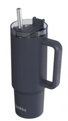QUOKKA Stream szívószállal 950 ml, Black