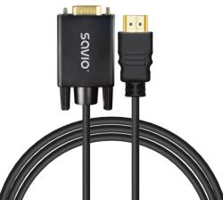 SAVIO Cl-197 HDMI cable HDMI Type A (Standard) Black