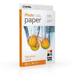 ColorWay Fotópapír, magasfényű (high glossy), 230 g/m2, A4, 50 lap PG230050A4 (PG230050A4)