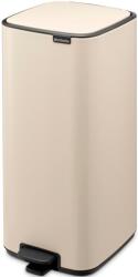 Brabantia Bo 30 literes pedálos fém szemetes - Bézs (BR238123)