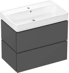 Hansgrohe Xilesa E lavoar cu dulap 80 cm gri 54397760 (54397760)