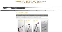 AREA ELISIUM ONE HEO170UL 5' 6" 170cm 0.8-2.8gr Ultra Light (CAHKEO03)