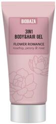 BIOBAZA Flower Romance Gel de duș hidratant pentru corp și păr 3 în 1, 30 ml
