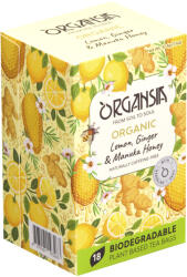 Organsia Bio Organsia Citrom Gyömbér Manuka Méz Tea Filteres 18db