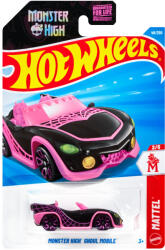 Mattel Hot Wheels: Monster High Ghoul Mobile fekete színű kisautó 1/64 - Mattel (5785/JJK93)
