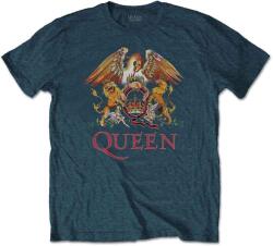 Queen Classic Crest Denim Blue S Риза (QUTS03MD01)
