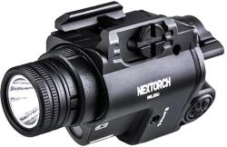 NEXTORCH Lanternă cu laser pentru armă Nextorch WL23R 1300 lumeni, Red Laser