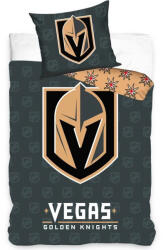 Official Merchandise Lenjerie de pat Official Merchandise NHL Vegas Golden Knights Shield 135x200/80x80 Lenjerie de pat
