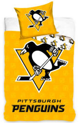 Official Merchandise Lenjerie de pat Official Merchandise NHL Pittsburgh Penguins Shields 135x200/80x80 Lenjerie de pat
