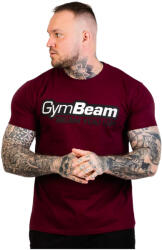 GymBeam Tricou pentru bărbați Beam T-shirt Burgundy XL