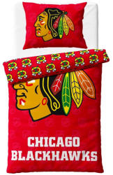 Official Merchandise Lenjerie de pat Official Merchandise NHL Chicago Blackhawks Shields 140x200/70x90 Lenjerie de pat