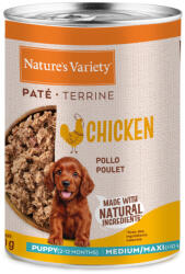 Nature's Variety 2x400g Nature's Variety Paté Medium/Maxi Puppy nedves kutyatáp -25% kedvezmény