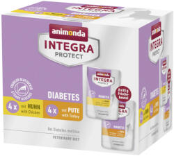 Animonda Integra 48x85g animonda Integra Protect Adult Diabetes nedves macskatáp vegyesen