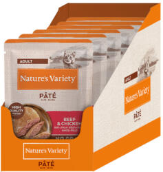 Nature's Variety 24x70g Nature's Variety Original Paté No Grain marha & csirke nedves macskatáp -25% kedvezmény