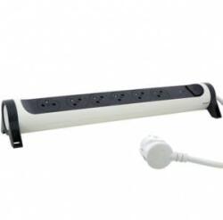 Legrand Forel. pr. obr. 6x2p+with ogr. 1, 5m white/graph