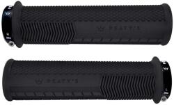PEATY'S Mânere de ghid March knurl thick black (pgm-knl-thk-blk-20)
