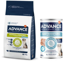 Affinity 10kg Advance Veterinary Diets Hypoallergenic száraz kutyatáp+400g nedvestáp ingyen
