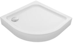 Laveo BRESSO akril fehér zuhanytálca, 80 cm, magasság: 16 cm, mélység: 5 cm (JBD_686Z)
