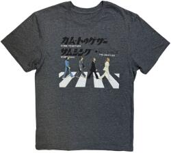 The Beatles Abbey Road Japanese Heather Grey L Ing (BEATTEE410MDH03)