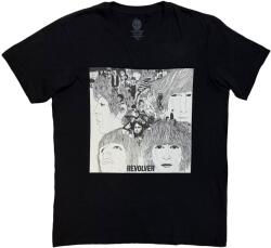 The Beatles Revolver Album Cover Black L Ing (BEATTEE464MB03)