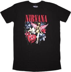 Nirvana In Utero Vintage Collage Dress Black L Női Ing (NIRVDRS88LB03)